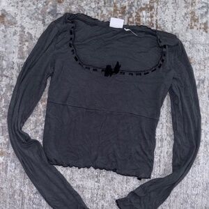 SOLD Urban outfitters gray top